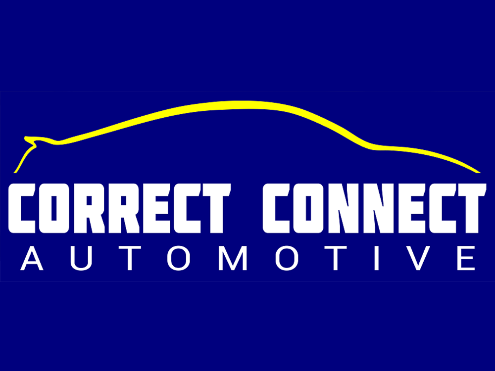 showing design of logo for correct connect automotive company